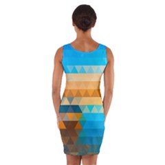 Wrap Front Bodycon Dress 