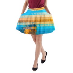 A-Line Pocket Skirt 