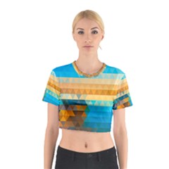Mosaic  Cotton Crop Top from ArtsNow.com