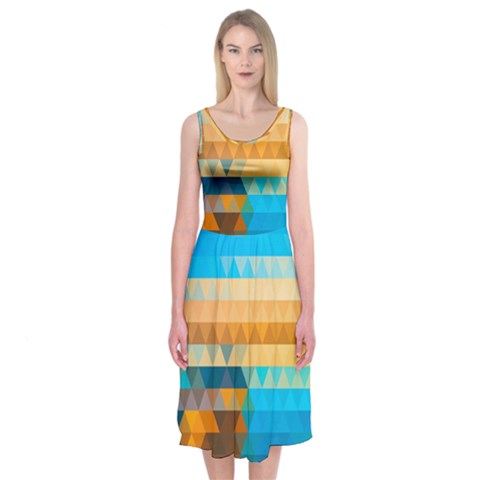 Mosaic  Midi Sleeveless Dress from ArtsNow.com