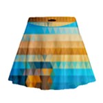 Mosaic  Mini Flare Skirt