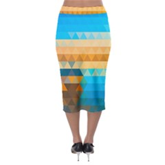 Midi Pencil Skirt 