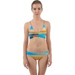 Mosaic  Wrap Around Bikini Set