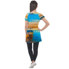 Puff Sleeve Tunic Top 