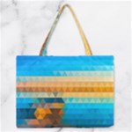 Mosaic  Zipper Medium Tote Bag