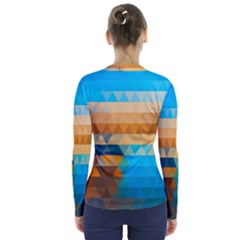 V-Neck Long Sleeve Top 