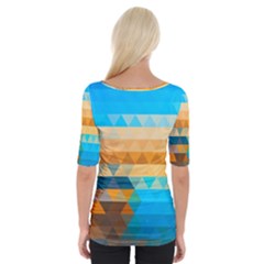 Wide Neckline T-Shirt 