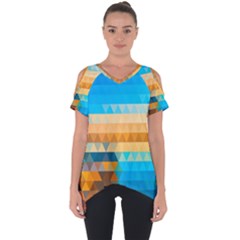 Cut Out Side Drop T-Shirt 