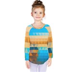 Mosaic  Kids  Long Sleeve Tee