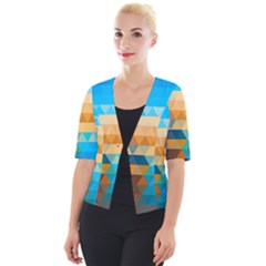 Cropped Button Cardigan 