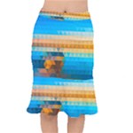 Mosaic  Short Mermaid Skirt