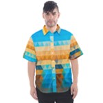 Mosaic  Men s Short Sleeve Shirt