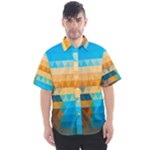 Mosaic  Men s Short Sleeve Shirt