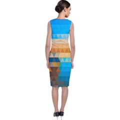Sleeveless Velvet Midi Dress 
