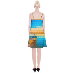 Spaghetti Strap Velvet Dress 