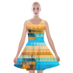Velvet Skater Dress 