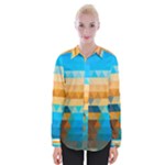 Mosaic  Womens Long Sleeve Shirt