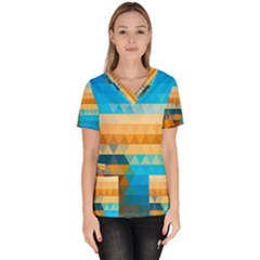 Women s V-Neck Scrub Top 