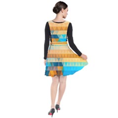 Plunge Pinafore Dress 
