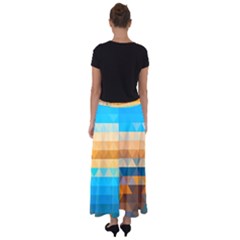 Flared Maxi Skirt 