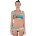 Cross Back Hipster Bikini Set 
