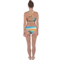 Cross Back Hipster Bikini Set 