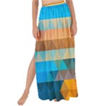 Mosaic  Maxi Chiffon Tie-Up Sarong