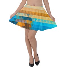 Velvet Skater Skirt 