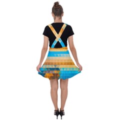 Velvet Suspender Skater Skirt 