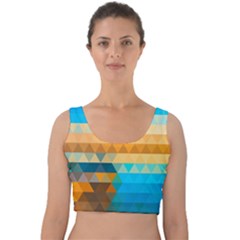 Velvet Crop Top 