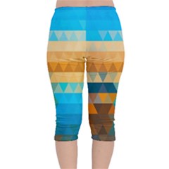 Velvet Capri Leggings  