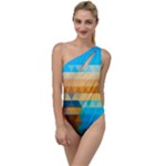 Mosaic  To One Side Swimsuit