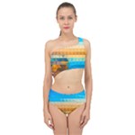 Mosaic  Spliced Up Two Piece Swimsuit