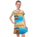 Mosaic  Kids  Cross Web Dress