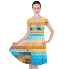 Cap Sleeve Midi Dress 