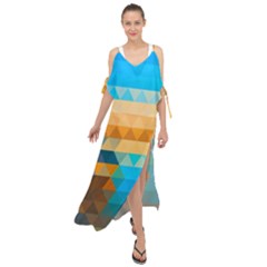 Maxi Chiffon Cover Up Dress 
