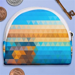 Horseshoe Style Canvas Pouch 