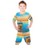 Mosaic  Kids  Tee and Shorts Set