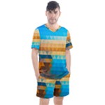 Mosaic  Men s Mesh Tee and Shorts Set