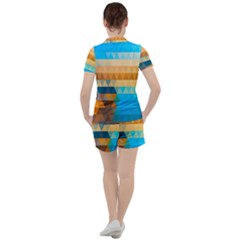 Women s Mesh T-Shirt and Shorts Set 