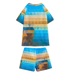 Kids  Swim T-Shirt and Shorts Set 