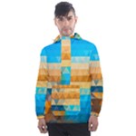 Mosaic  Men s Front Pocket Pullover Windbreaker