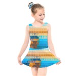 Mosaic  Kids  Skater Dress Swimsuit