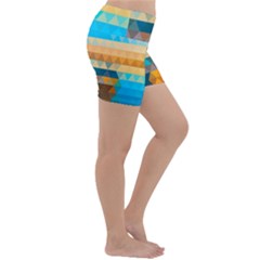 Lightweight Velour Yoga Shorts 