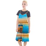 Mosaic  Camis Fishtail Dress