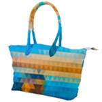 Mosaic  Canvas Shoulder Bag