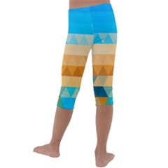 Kids  Lightweight Velour Capri Leggings  