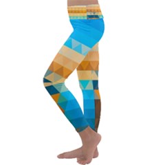 Kids  Lightweight Velour Classic Yoga Leggings 