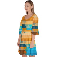 Velour Kimono Dress 