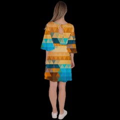 Velour Kimono Dress 